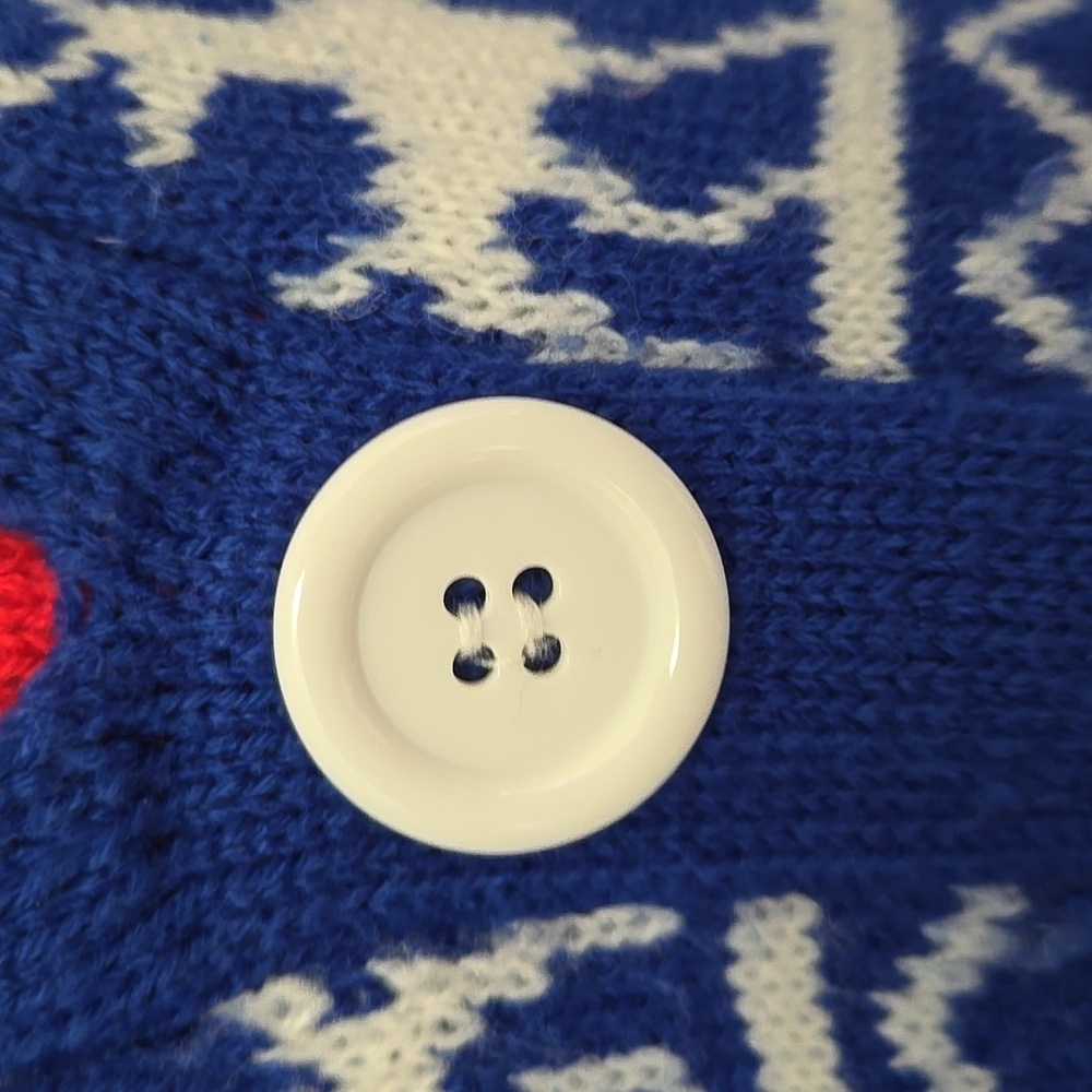 Blue and Red Christmas Sweater - Picture 10 of 13